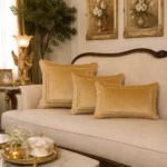 کاور کوسن مدل قاب باریک - آجری- تی بی جی هوم TBG Home