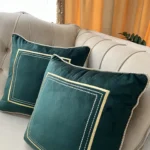 کاور کوسن مدل قاب باریک - سبز - تی بی جی هوم TBG Home