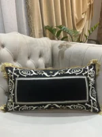 کاور کوسن مدل قاب پلاس - مشکی - تی بی جی هوم TBG Home