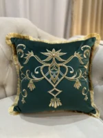 کاور کوسن مدل قصر - سبز - تی بی جی هوم TBG Home