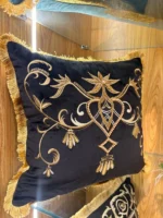 کاور کوسن مدل قصر - مشکی - تی بی جی هوم TBG Home