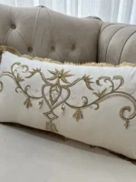 کاور کوسن مدل قصر پلاس - کرم شیری - تی بی جی هوم TBG Home