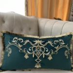 کاور کوسن مدل قصر پلاس - سبز - تی بی جی هوم TBG Home