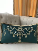 کاور کوسن مدل قصر پلاس - سبز - تی بی جی هوم TBG Home