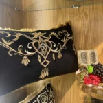 کاور کوسن مدل قصر پلاس - مشکی - تی بی جی هوم TBG Home