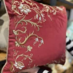 کاور کوسن مدل گلبرگ - زرشکی - تی بی جی هوم TBG Home