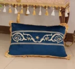 کاور کوسن مدل نوار مستطیلی - سرمه ای - تی بی جی هوم TBG Home