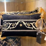 کاور کوسن مدل نوار مستطیلی - مشکی - تی بی جی هوم TBG Home